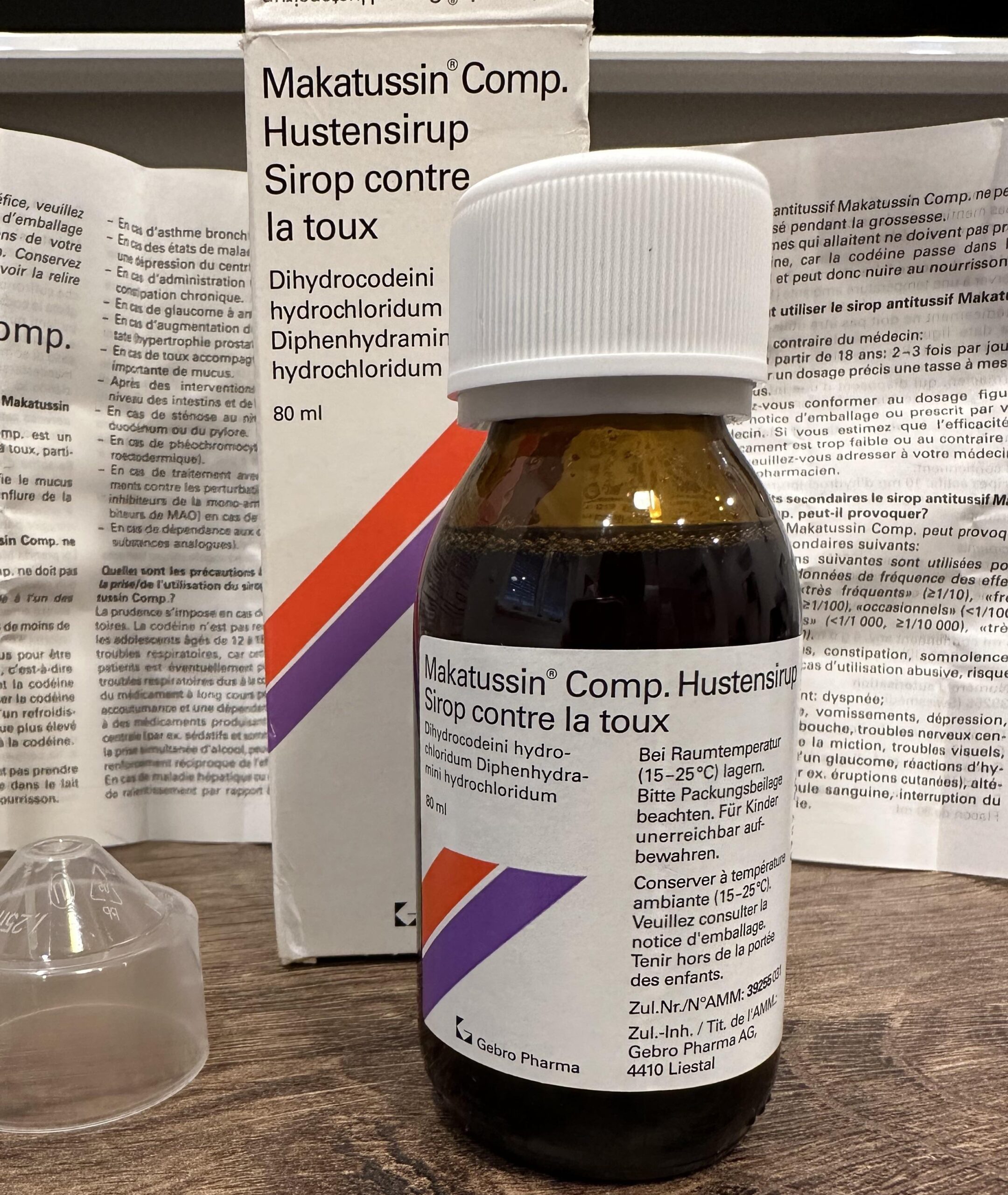 Makatussin sirup 80ml Comp Hustensirup