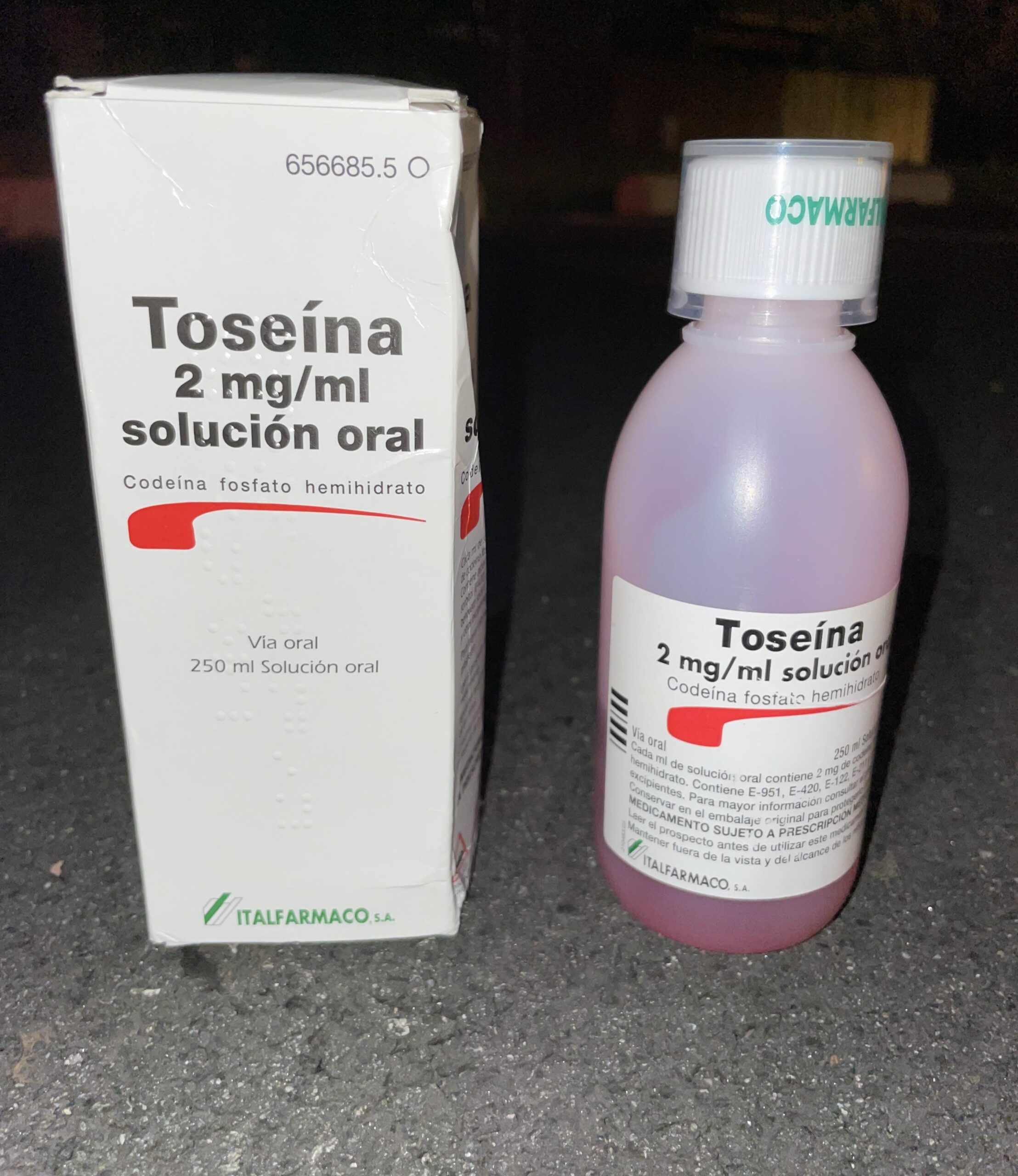 Toseina syrup 2 mg